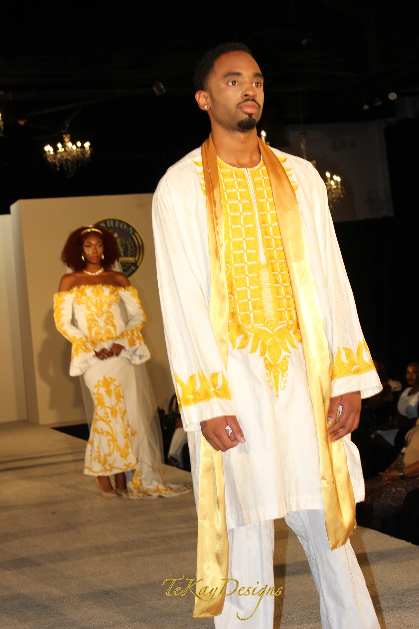 Dashiki-Style Shirt and Matching Trousers