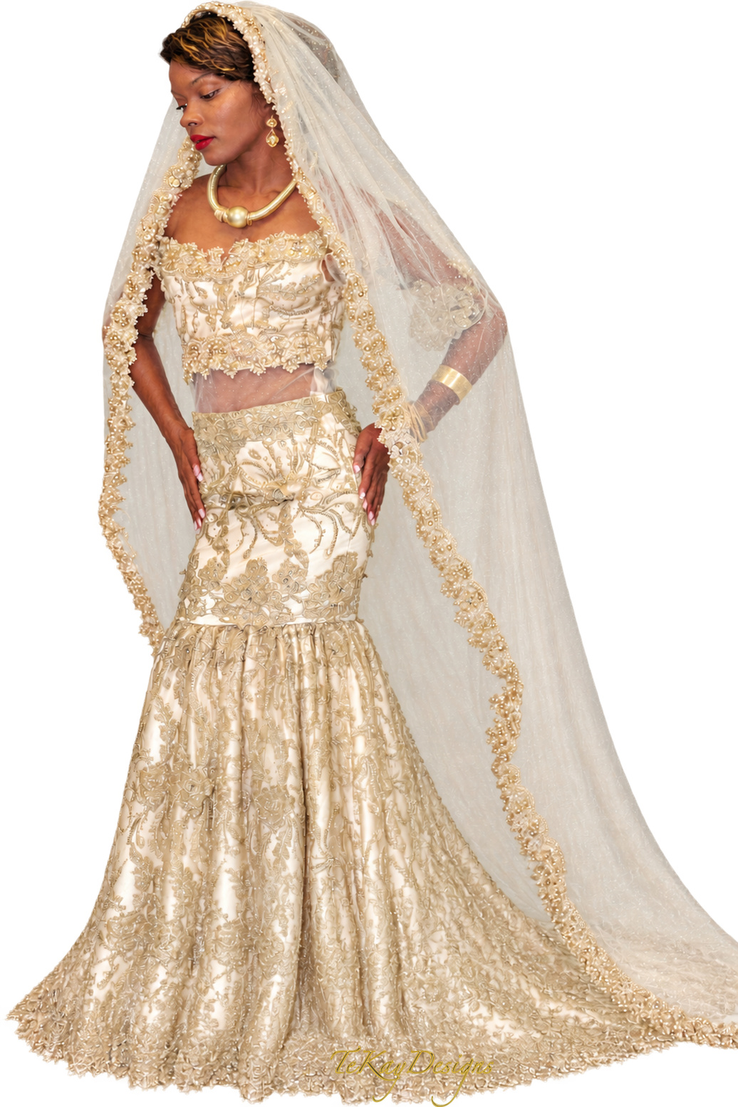 Queen Ranavalona III of Madagascar Inspired Gown