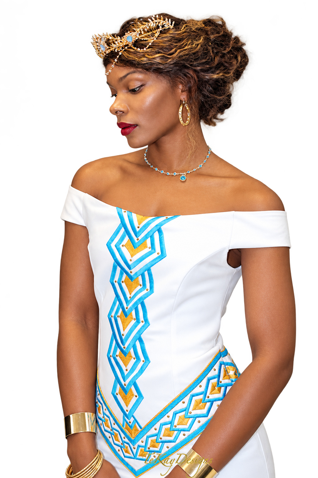 Queen Taytu Betul Inspired Gown by TeKay Designs: Queen of the Brides