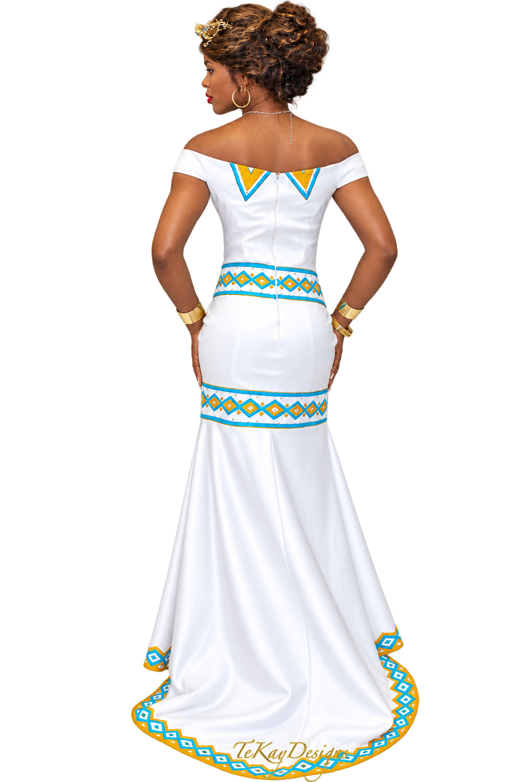 Queen Taytu Betul Inspired Gown by TeKay Designs: Queen of the Brides