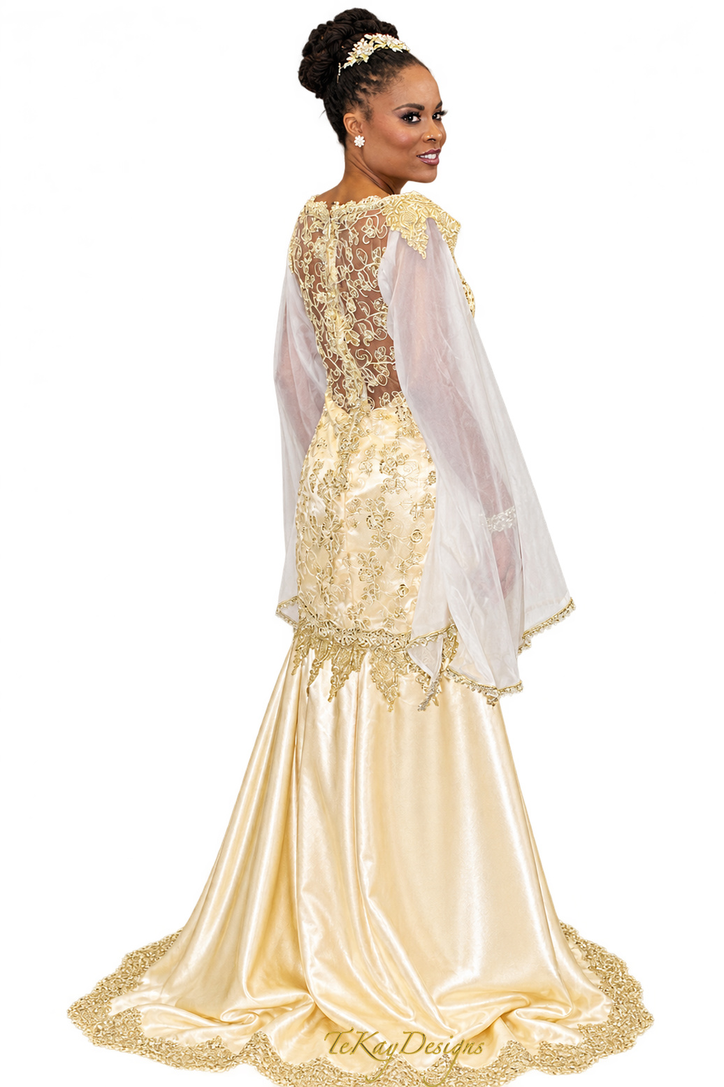 Queen Tiye of Egypt Inspired Gown by TeKay Designs