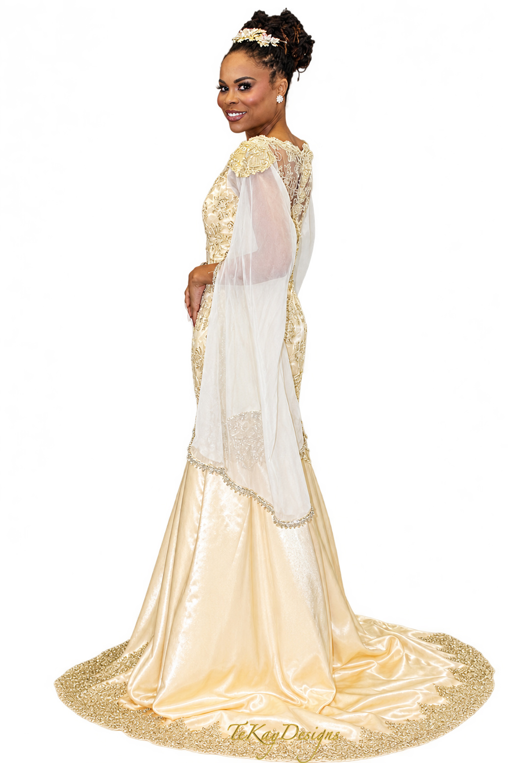 Queen Tiye of Egypt Inspired Gown by TeKay Designs
