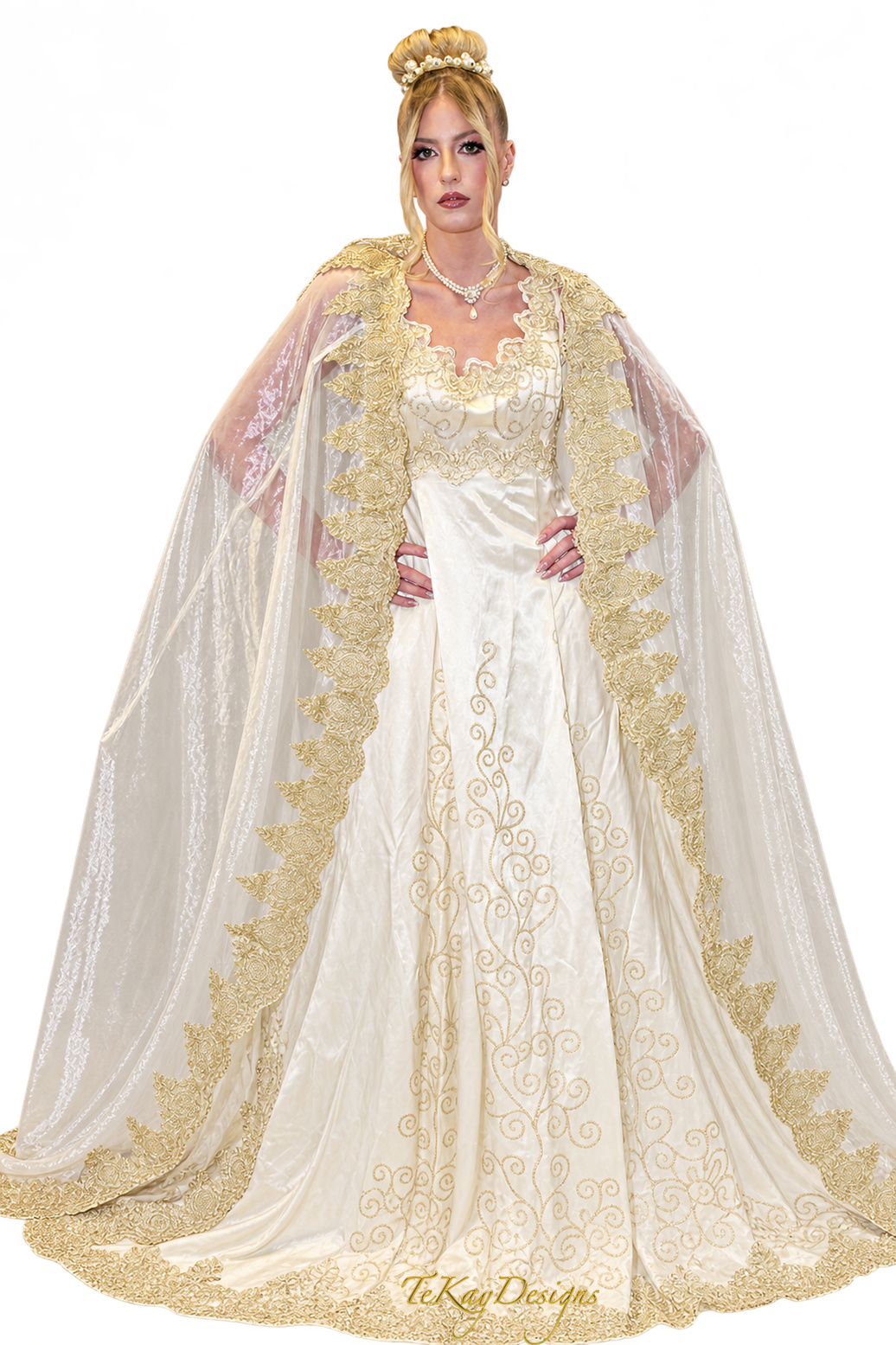 Queen Wilhelmina of the Netherlands Inspired Gown