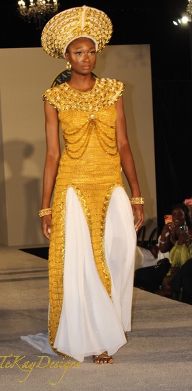 Olori Olatunwase Aderemi of Ile-Ife Inspired Bridal Gown