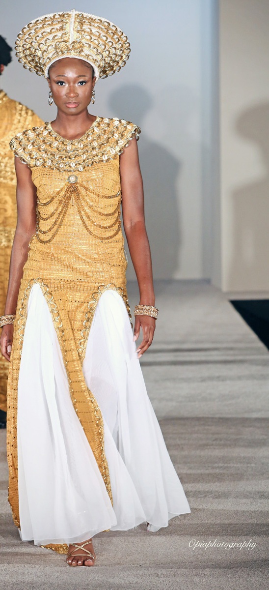Olori Olatunwase Aderemi of Ile-Ife Inspired Bridal Gown