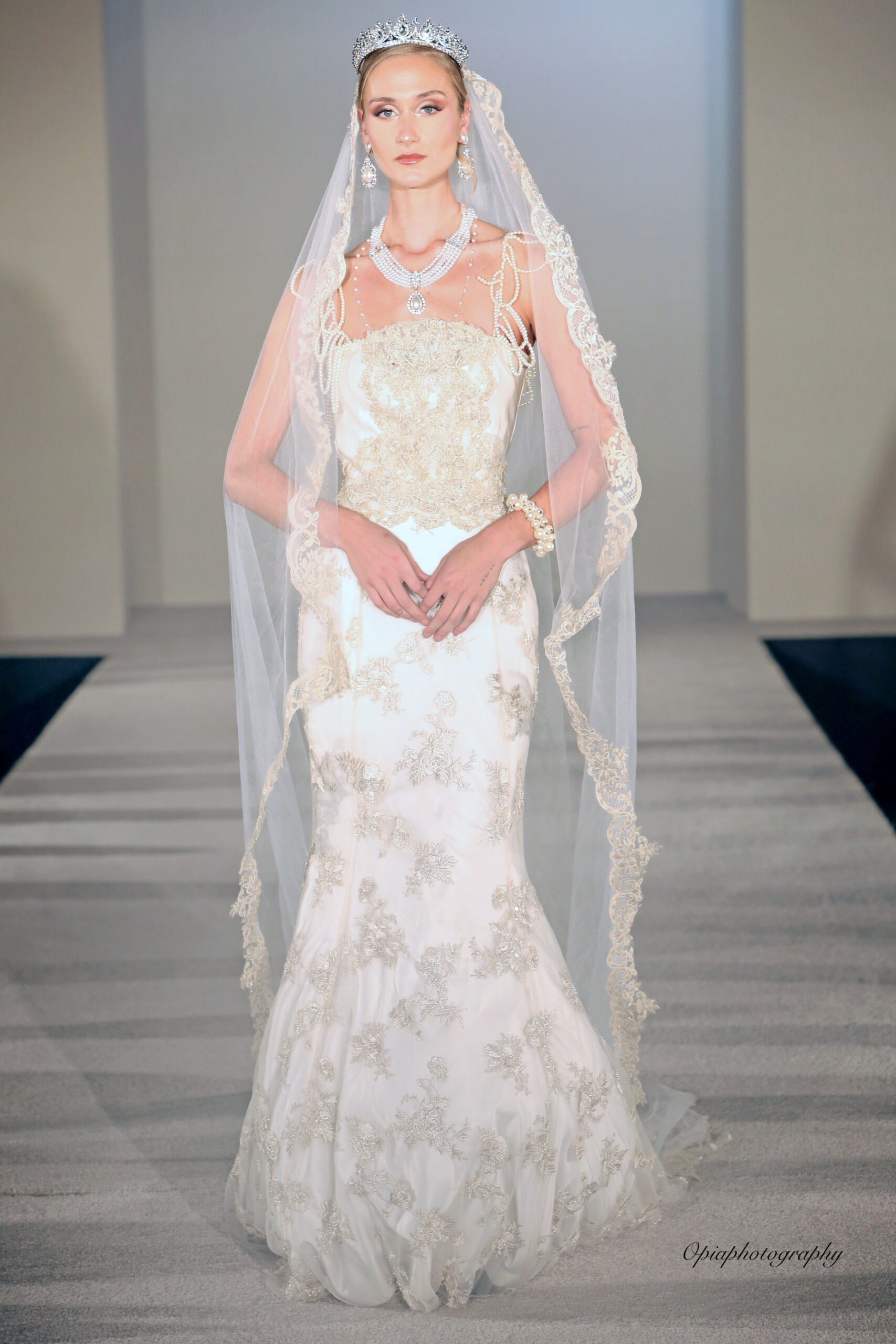 Queen Anne Marie Of Greece Gown Inspired Bridal Gown